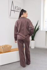 Set 26.2866 thin suede, color Coffee, 42(S), 44(M), 46(L) - Image 2