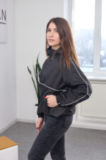 Windbreaker 26.2864 lacquered raincoat fabric, color Black, 42(S), 44(M), 46(L) - Image 3