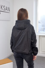 Windbreaker 26.2864 lacquered raincoat fabric, color Black, 42(S), 44(M), 46(L) - Image 2