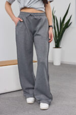 Hosen 26.2880 Interlock-Strick, Farbe Anthrazit, 40(XS), 42(S), 44(M)