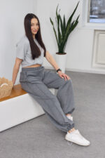 Hosen 26.2880 Interlock-Strick, Farbe Anthrazit, 40(XS), 42(S), 44(M) - Image 6
