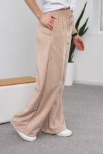 Hosen 26.2871 Wildleder auf Diving-Stoff, Farbe Helles Latte, 40(XS), 42(S), 44(M) - Image 3