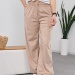 Hosen 26.2871 Wildleder auf Diving-Stoff, Farbe Helles Latte, 40(XS), 42(S), 44(M)