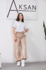 Hosen 26.2871 Wildleder auf Diving-Stoff, Farbe Helles Latte, 40(XS), 42(S), 44(M) - Image 7
