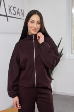 Set 26.2886 Interlock-Strick, Farbe Dunkle Schokolade, 40(XS), 42(S), 44(M) - Image 6