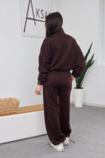 Set 26.2886 Interlock-Strick, Farbe Dunkle Schokolade, 40(XS), 42(S), 44(M) - Image 2