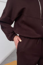 Set 26.2886 Interlock-Strick, Farbe Dunkle Schokolade, 40(XS), 42(S), 44(M) - Image 5