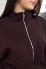 Set 26.2886 Interlock-Strick, Farbe Dunkle Schokolade, 40(XS), 42(S), 44(M) - Image 4