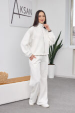 Set 26.2886 interlock, culoare Lăptos, 40(XS), 42(S), 44(M) - Image 3