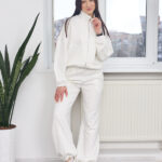 Set 26.2886 Interlock-Strick, Farbe Milchweiß, 40(XS), 42(S), 44(M)