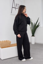 Set 26.2886 Interlock-Strick, Farbe Schwarz, 40(XS), 42(S), 44(M) - Image 3