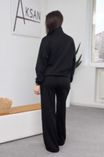 Set 26.2886 Interlock-Strick, Farbe Schwarz, 40(XS), 42(S), 44(M) - Image 2