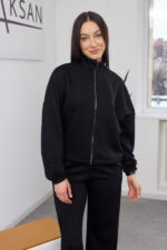Set 26.2886 Interlock-Strick, Farbe Schwarz, 40(XS), 42(S), 44(M) - Image 5