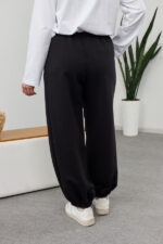 Hosen 26.2895 Loopback-Strickstoff, Farbe Schwarz, 40(XS), 42(S), 44(M) - Image 2