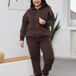Комплект 26.2893 костюмна лакоста, цвят Тъмен шоколад, 50(XXL), 52(3XL), 54(4XL)