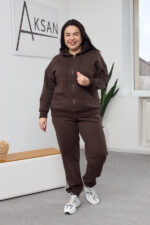 Комплект 26.2893 костюмна лакоста, цвят Тъмен шоколад, 50(XXL), 52(3XL), 54(4XL)