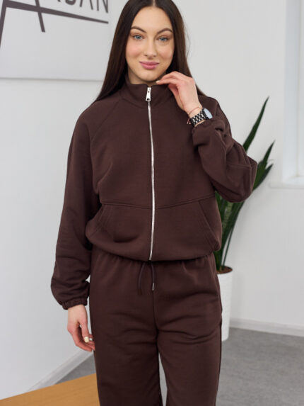 Костюм 26.2890 н Трикотаж петля, колір Темний шоколад, 40(XS), 42(S), 44(М)