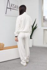 Set 26.2890 tricot buclat, culoare Lăptos, 40(XS), 42(S), 44(M) - Image 2