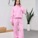 Set 26.2890 tricot buclat, culoare Roz, 40(XS), 42(S), 44(M)