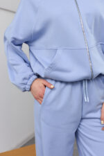 Комплект 26.2890 трикотаж петля, цвят Светлосин, 40(XS), 42(S), 44(M) - Image 4