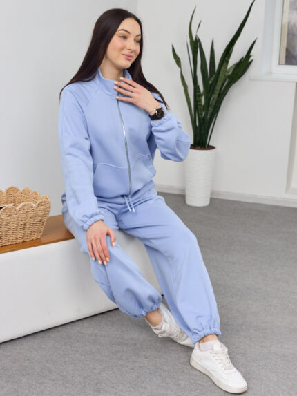 Костюм 26.2890 н Трикотаж петля, колір Блакитний, 40(XS), 42(S), 44(М)
