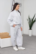 Set 26.2890 Loopback-Strickstoff, Farbe Melange, 40(XS), 42(S), 44(M) - Image 3