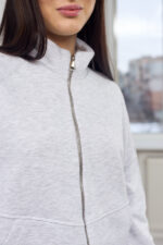 Set 26.2890 Loopback-Strickstoff, Farbe Melange, 40(XS), 42(S), 44(M) - Image 4