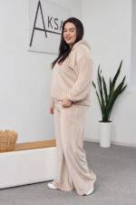 Set 26.2861 thin velour, color Light latte, 46(L), 48(XL), 50(XXL) - Image 3