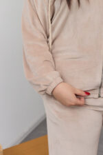 Set 26.2861 thin velour, color Light latte, 46(L), 48(XL), 50(XXL) - Image 4