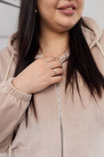 Set 26.2861 thin velour, color Light latte, 46(L), 48(XL), 50(XXL) - Image 5