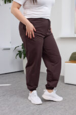 Панталони 26.2730 двуконечен трикотаж, цвят Тъмен шоколад, 48(XL), 50(XXL), 52(3XL) - Image 3