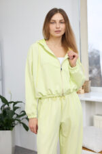 Костюм 26.2912 н Трикотаж двухнитка, колір Лимонний, 40(XS), 42(S), 44(М) - Зображення 5