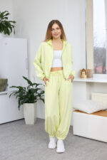 Костюм 26.2912 н Трикотаж двухнитка, колір Лимонний, 40(XS), 42(S), 44(М) - Зображення 6