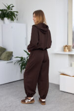 Костюм 26.2912 н Трикотаж двухнитка, колір Темний шоколад, 40(XS), 42(S), 44(М) - Зображення 2