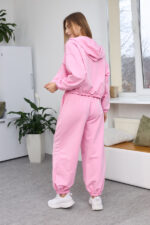 Костюм 26.2912 н Трикотаж двухнитка, колір Рожевий, 40(XS), 42(S), 44(М) - Зображення 2