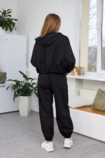 Костюм 26.2912 н Трикотаж двухнитка, колір Чорний, 40(XS), 42(S), 44(М) - Зображення 2