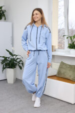 Костюм 26.2908 н Трикотаж двухнитка, колір Блакитний, 40(XS), 42(S), 44(М)