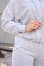 Komplet 26.2923 dzianina dresowa dwunitkowa, kolor Melanż, 42(S), 44(M), 46(L), 48(XL) - Image 5