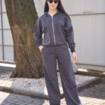 Komplet 26.2923 dzianina dresowa dwunitkowa, kolor Ciemnoszary, 42(S), 44(M), 46(L), 48(XL)