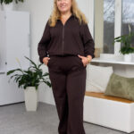 Комплект 26.2925 двуконечен трикотаж, цвят Тъмен шоколад, 46(L), 48(XL)