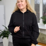 Komplet 26.2925 dzianina dresowa dwunitkowa, kolor Czarny, 46(L), 48(XL)