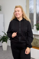 Комплект 26.2925 двуконечен трикотаж, цвят Черен, 46(L), 48(XL)