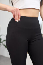 Radlerhose 26.1881 Rippenstrick, Farbe Schwarz, 42(S), 44(M), 46(L), 48(XL) - Image 4