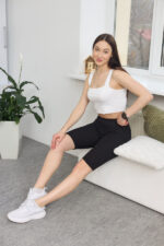 Radlerhose 26.1881 Rippenstrick, Farbe Schwarz, 42(S), 44(M), 46(L), 48(XL) - Image 5