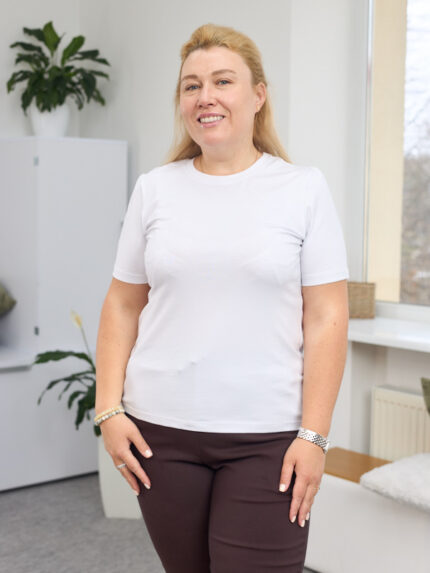 Футболка 26.5.18 с.б Супрем, колір Білий, 54(4XL), 56(5XL), 58(6XL)