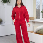 Костюм 26.2923 н Трикотаж двухнитка, колір Червоний, 42(S), 44(М), 46(L), 48(XL)