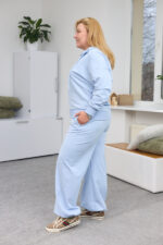 Komplet 26.2923 dzianina dresowa dwunitkowa, kolor Błękitny, 48(XL), 50(XXL), 52(3XL) - Image 3