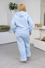 Komplet 26.2923 dzianina dresowa dwunitkowa, kolor Błękitny, 48(XL), 50(XXL), 52(3XL) - Image 2