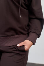 Set 26.2923 Zweifaden-Strickstoff, Farbe Dunkle Schokolade, 48(XL), 50(XXL), 52(3XL) - Image 5
