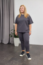 Костюм 26.2678 б Трикотаж двухнитка, колір Графіт, 48(XL), 50(ХХL), 52(3XL) - Зображення 6
